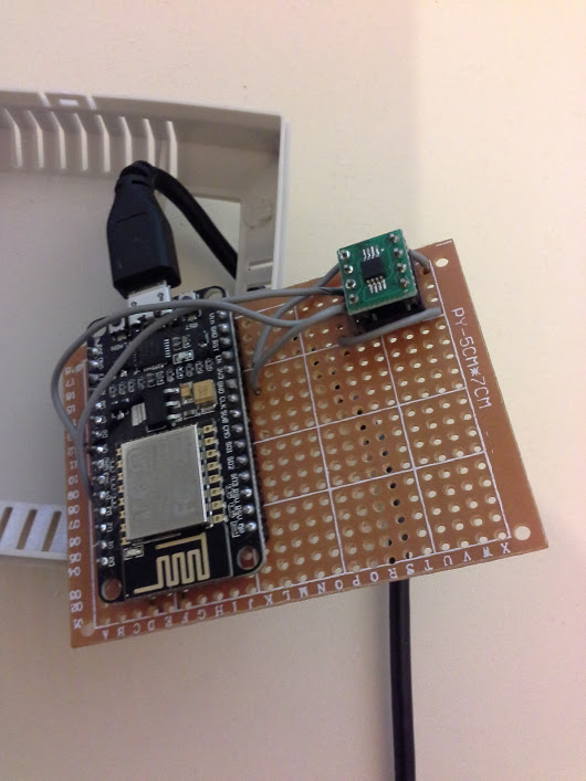 ESP8266 (Arduino) Wireless Temperature Sensor Finally got round to
